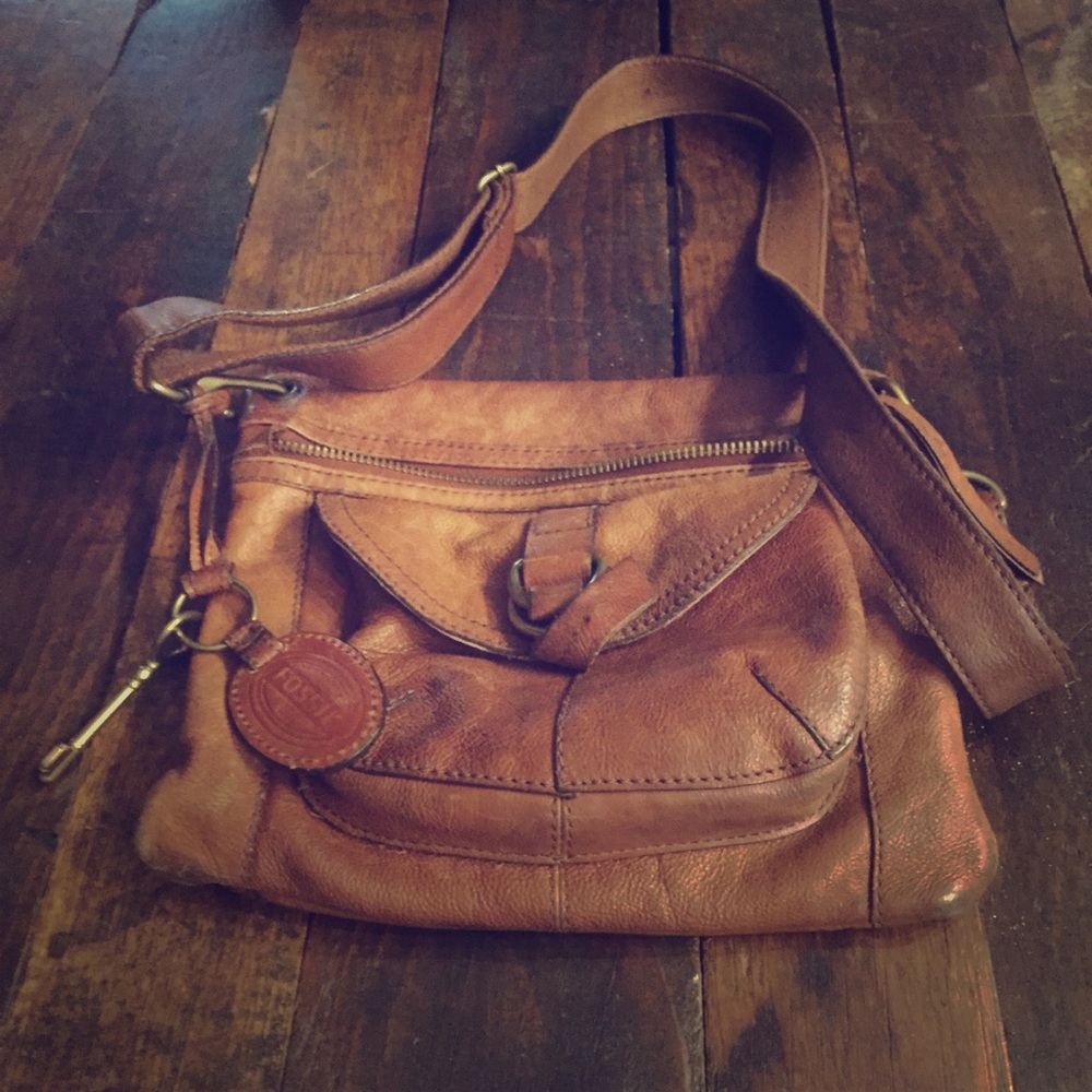 Used Fossil purse, well loved